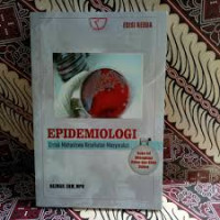 EPIDEMIOLOGI ( UNTUK MAHASISWA KESEHATAN MASYARAKAT)