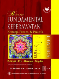 Buku Ajar Fundamental Keperawatan : konsep, proses & praktik volume 1