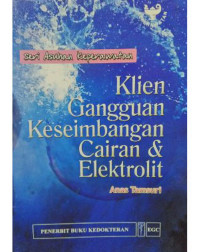 KLIEN GANGGUAN KESEIMBANGAN CAIRAN & ELEKTROLIT