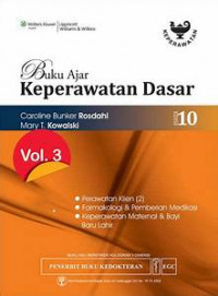 Buku Ajar Keperawatan Dasar Vol.3